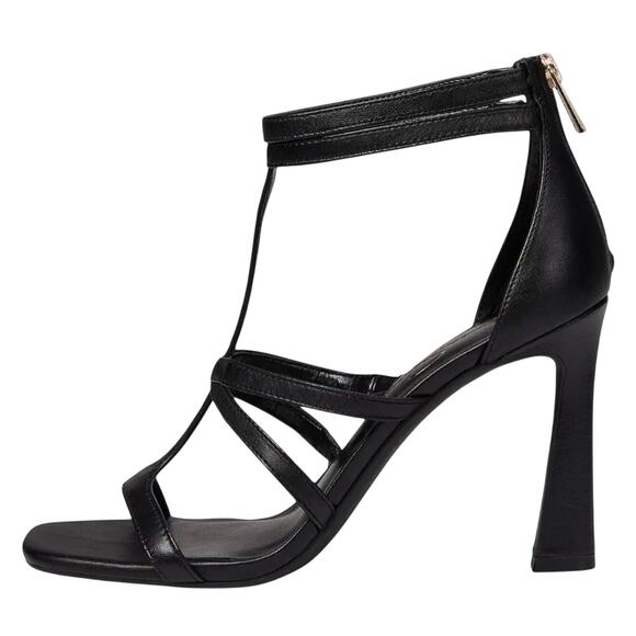 Jessica Simpson Shoes - Jessica Simpson Aaralyn Black Leather Sandals Size 8.5